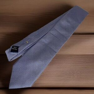 Classic Y2K Nautica 100% Silk Men’s Necktie Tie Light Blue